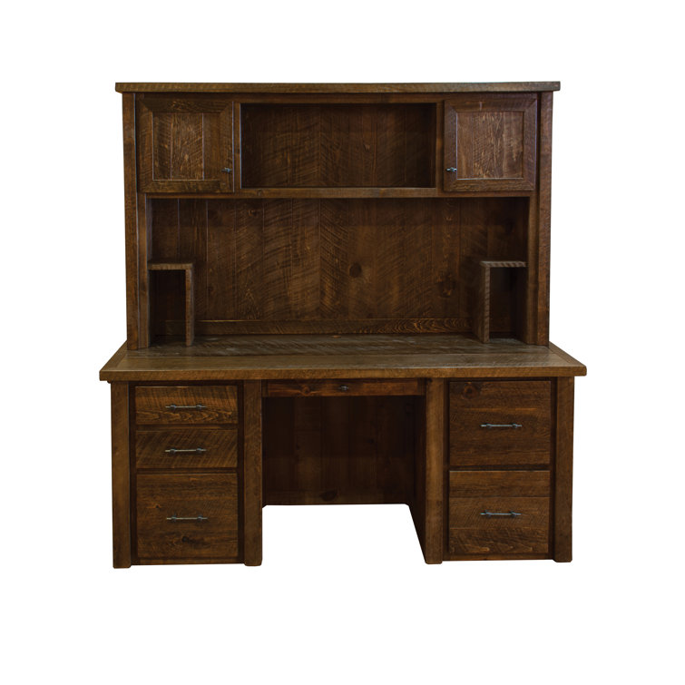 The Amish Furniture Company Executive Desk with Hutch Wayfair
